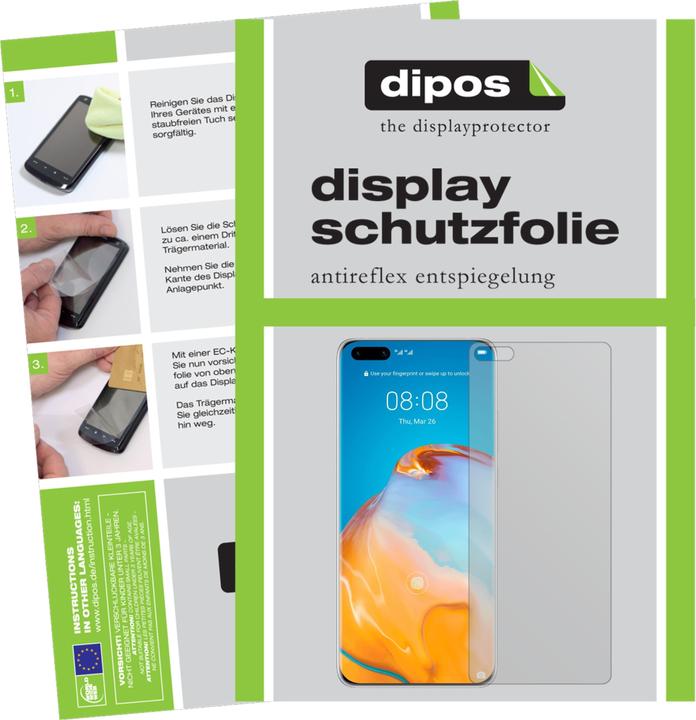 Produktbild Dipos Displayschutzfolie Antireflex (5 Stück, Huawei P40 Pro+)
