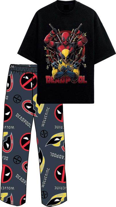 Produktbild Deadpool & Wolverine Schlafanzug Baumwolle (L)