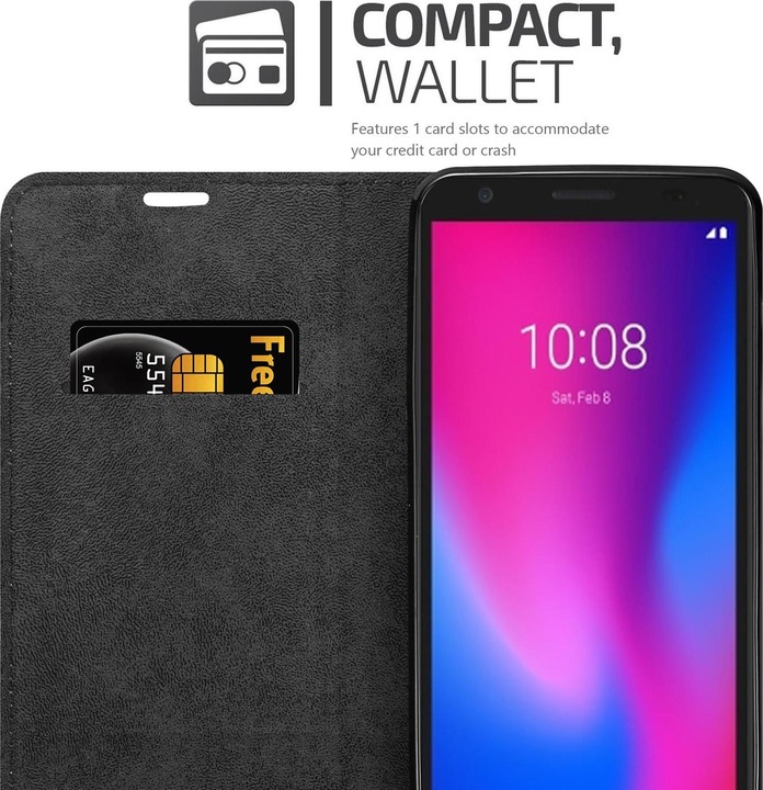 Actual product image Cadorabo Book Invisible Magnet Cover (ZTE Blade A3 (2020))
