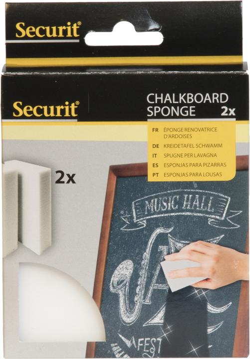 Actual product image Securit Chalk Board Sponge Set of 2