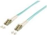 Image du produit equip FO câble patch LC->LC multimode duplex OM3 turq (CAT6, 20 m)
