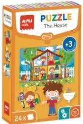 Apli Puzzle educativo "La casa", 24 pezzi (24 pezzi)
