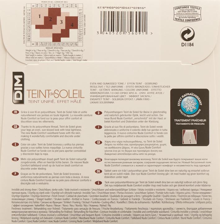 Image du produit DIM Teint De Soleil (17 DEN, 42 - 44)