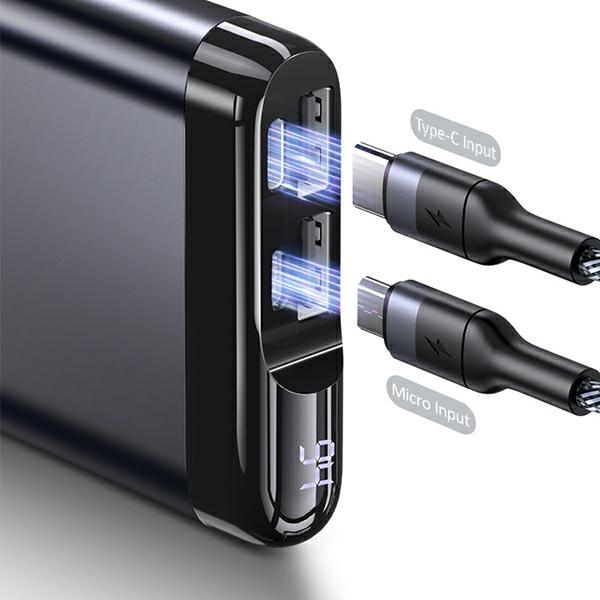 Image du produit Usams Banque d'alimentation PB55 10000 mAh Green (10KCD14802) (10000 mAh, 37 Wh)