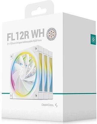 Image du produit Deepcool FL12R Reverse 3in1 120x120x25 Blanc (120 mm, 3 x)