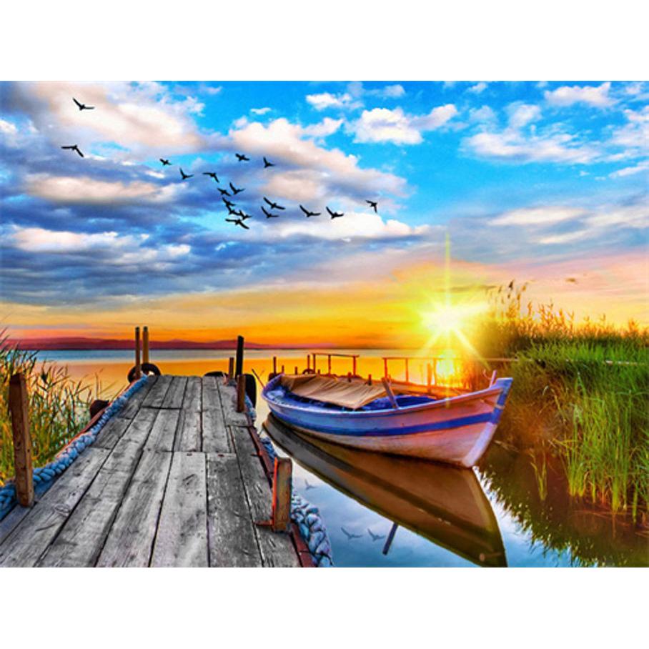 Magni Quadro Diamante Tramonto 50x40cm