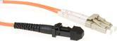 Produktbild ACT 10 meter LSZH Multimode 62.5/125 OM1 fiber patch cable duplex with MTRJ and LC connectors (10 m)