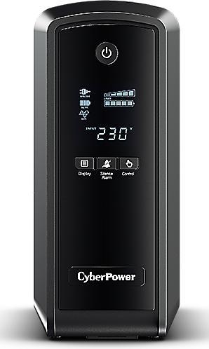 Actual product image Cyberpower CP900EPFCLCD 900VA/540W Line-Interactive Sine Wave USB LowNoise 6x Schuko comp. to QNAP TS-251 S... (900 VA, 540 W, Line-interactive UPS)