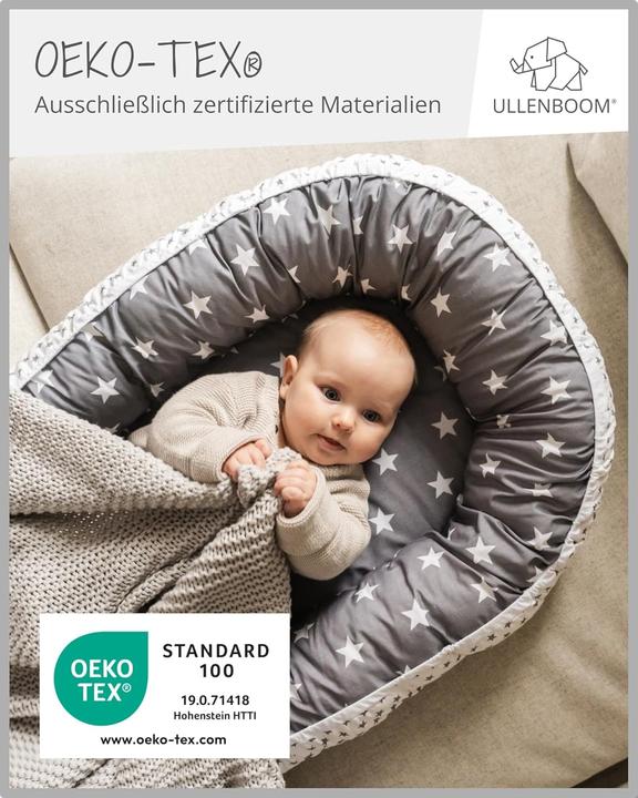 Produktbild Ullenboom Liegehilfe Sterne grau