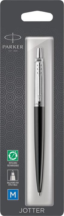 Productafbeelding Parker Biros JOTTER Bondstraat BL M (Chroom, Zwart, 1 x)