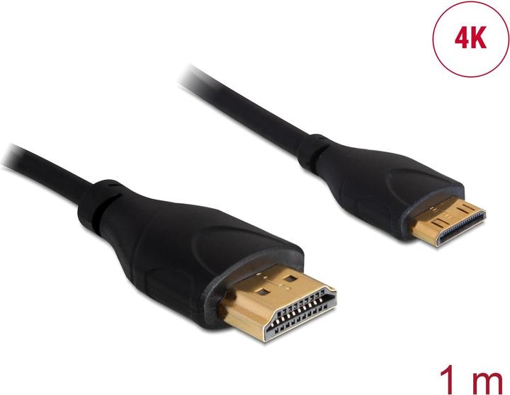 Image du produit Delock HDMI (Typ A) — mini HDMI (Typ C) (1 m)