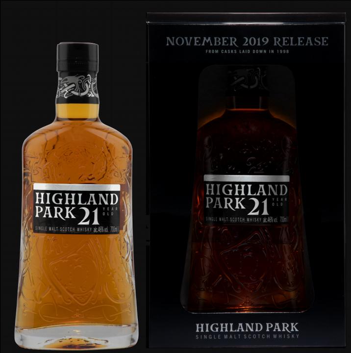 Actual product image Highland Park 21 Year Old (Single Malt, Scotch whisky, 1 x 70 cl)