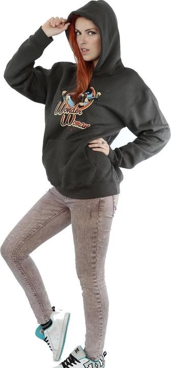 Immagine prodotto Wonder Woman Felpa con Cappuccio Distintivo Donna (XL)