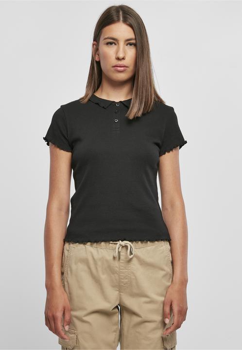 Produktbild Urban Classics Ladies Rib Polo Tee (S)