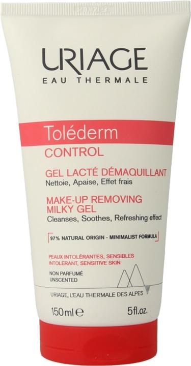 Image du produit Uriage Tolederm Control Make-Up Removing Milky Gel Lait démaquillant 150Ml (Gel nettoyant, 150 ml)