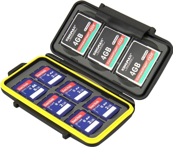 Actual product image JJC MC SD6CF3 Multi Card Case