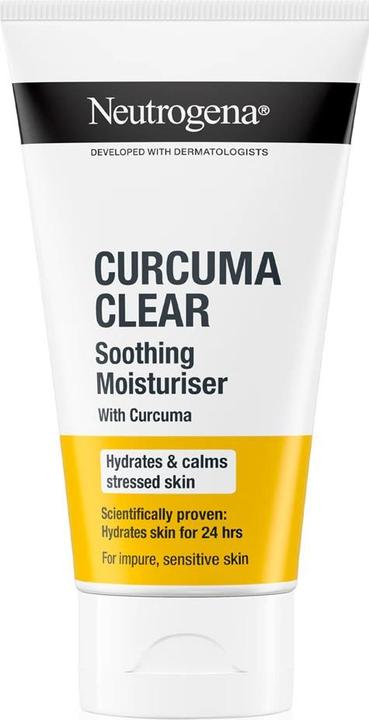 Neutrogena Curcuma Clear Soothing Moisturiser (75 ml, Day cream)