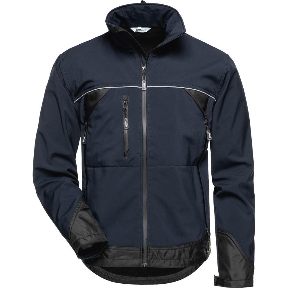 BRW, Herren, Jacke, Softshell Jacke (M), Blau, M