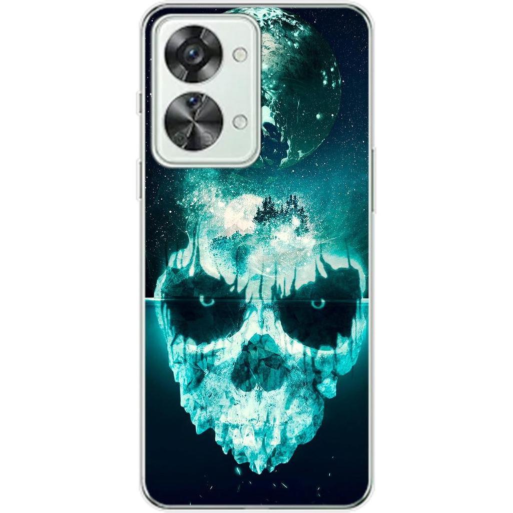 König Design Hülle Handy Schutz für OnePlus Nord 2T Case Cover Tasche Bumper Etuis TPU Neu (OnePlus Nord 2T), Smartphone...
