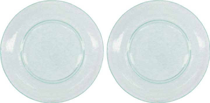 Produktbild House Doctor Set of 2 - Rain Dinner Plates - Blue (262680001) (2 x, 27 cm)