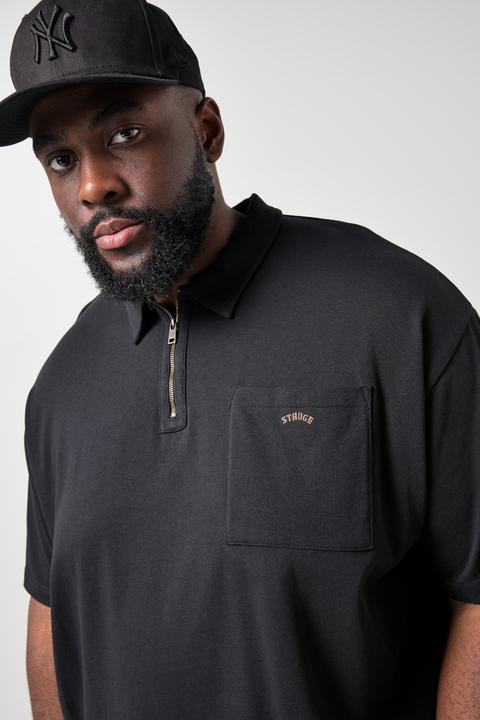 Produktbild Sthuge Poloshirt, Halbarm, oversized, Zipper (L)