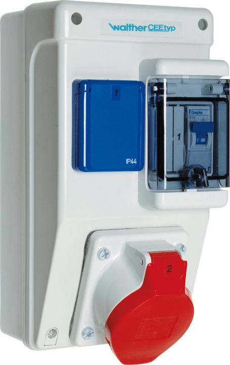 Actual product image Walther Werke WAL 6580104 Plastic socket outlet combinations
