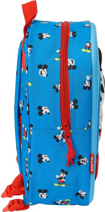 Actual product image Mickey Mouse Club House School backpack Mickey Mouse Clubhouse Blue 22 x 27 x 10 cm 3D