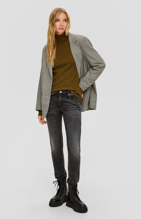 Produktbild s.Oliver Strickpullover Rollkragenpullover aus Feinstrick (XL)