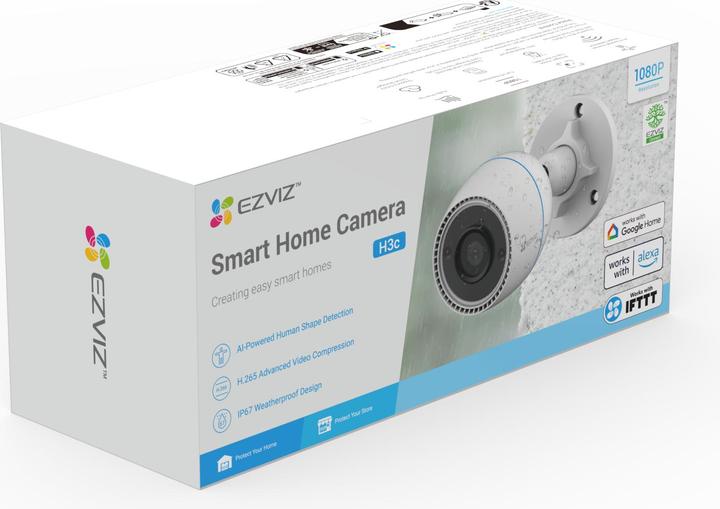 Actual product image EZVIZ H3C 2MP (1920 x 1080 Pixels)