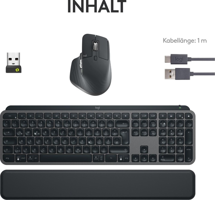 Image du produit Logitech MX Keys S Combo (CH, Sans fil)