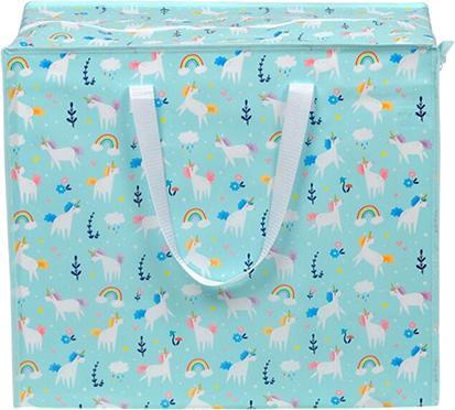 Produktbild Bekos Grosse Aufbewahrungstasche aus recyceltem Plastik – Einhorn-Zauber (54.50 cm)