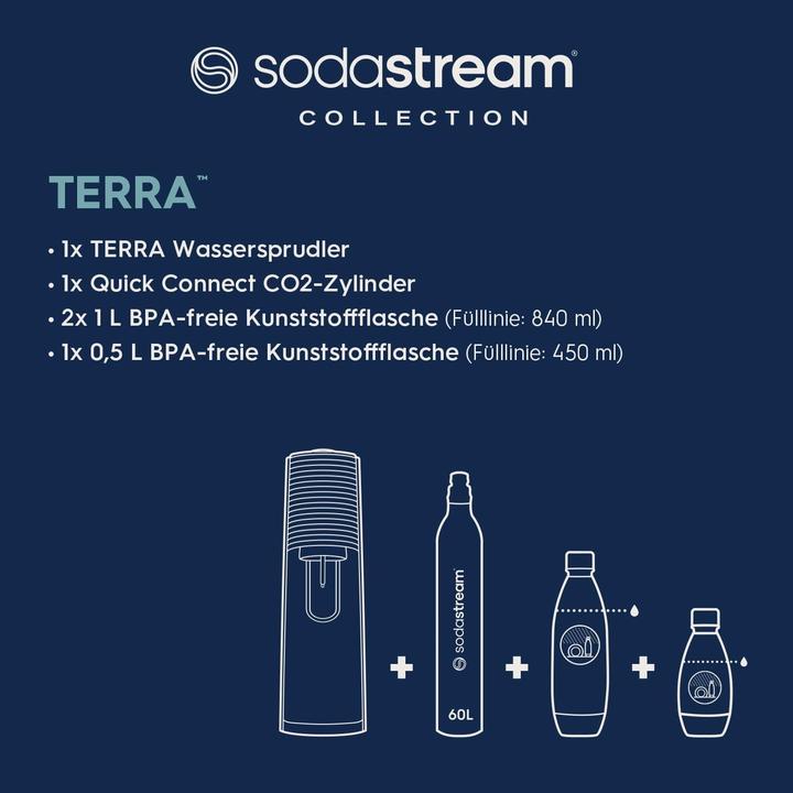 Actual product image SodaStream Terra value pack