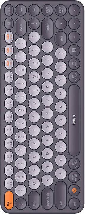 Actual product image Baseus Wireless Tri-Mode KeyboardK01A (Frosted Gray) (Eng. Int., Wireless)