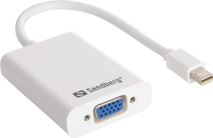 Produktbild Sandberg Mini DisplayPort zu (VGA, Audio, 10 cm)