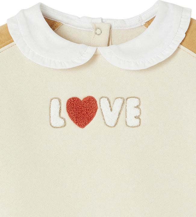 Actual product image Vertbaudet Baby Sweatshirt mit Bubikragen (86)