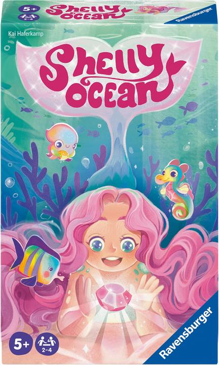 Produktbild Ravensburger 23047 - Shelly Ocean - Lauf- und Sammelspiel für Kinder ab 5 Jahren, Familienspiel für (Spanisch, Niederländisch, Italienisch, Englisch, Deutsch, Französisch)