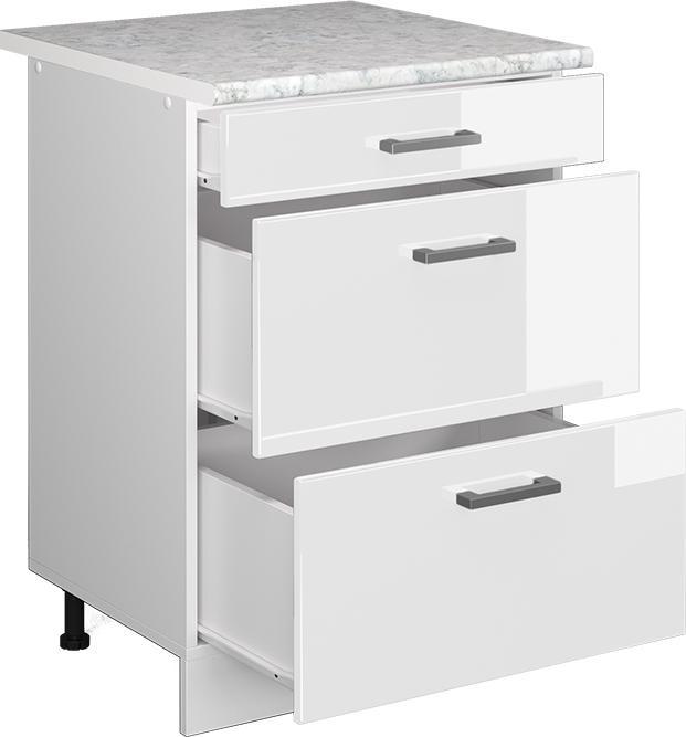 Produktbild Vicco R-Line mit Schubladen, AP Eiche (60 x 60 x 81.5 cm)