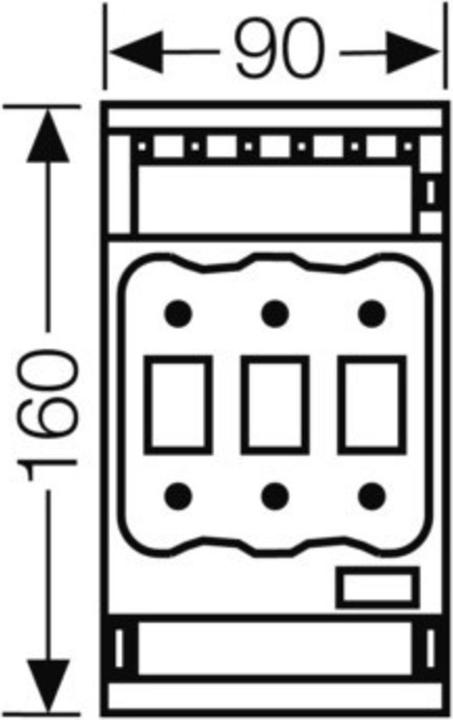 Actual product image Hensel NH load-break switch