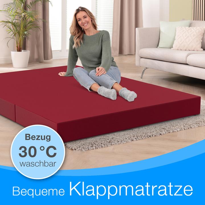 Produktbild Bestschlaf Klappmatratze (160 x 195 cm, Schaumstoffkern)