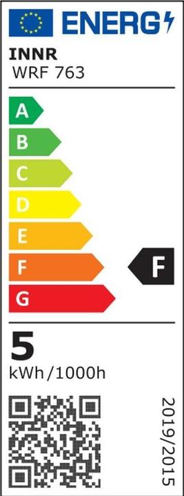 Energy Label Innr WRF 763-2 (E27, 4.50 W, 350 lm, 2 x, F)