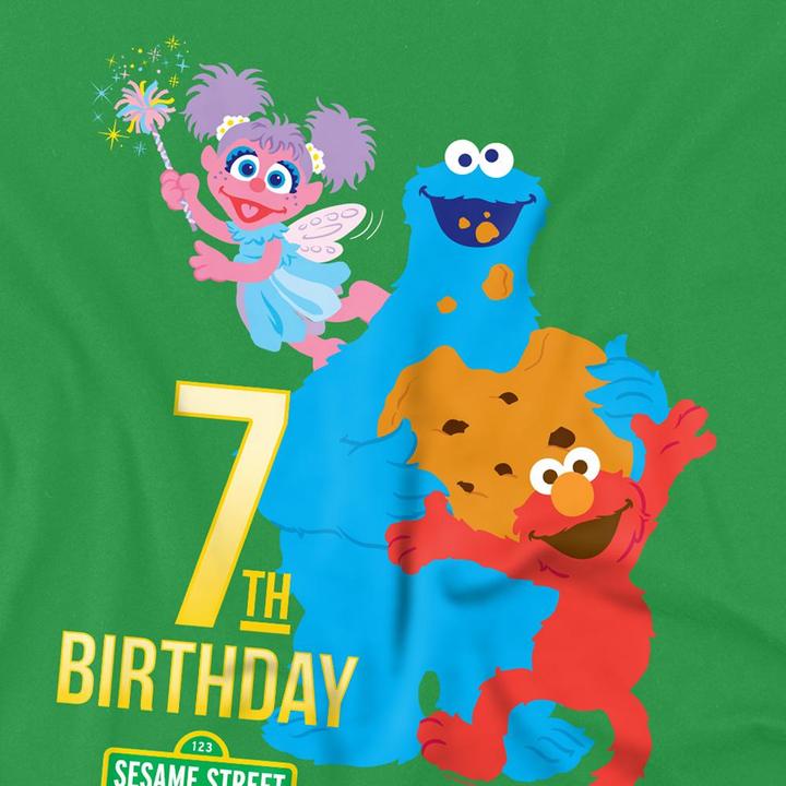Produktbild Sesame Street TShirt 7. Geburtstag (M)