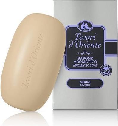 Tesori d'Oriente Savon solide aromatique Myrrhe 125 Grammes (Savon de Marseille)