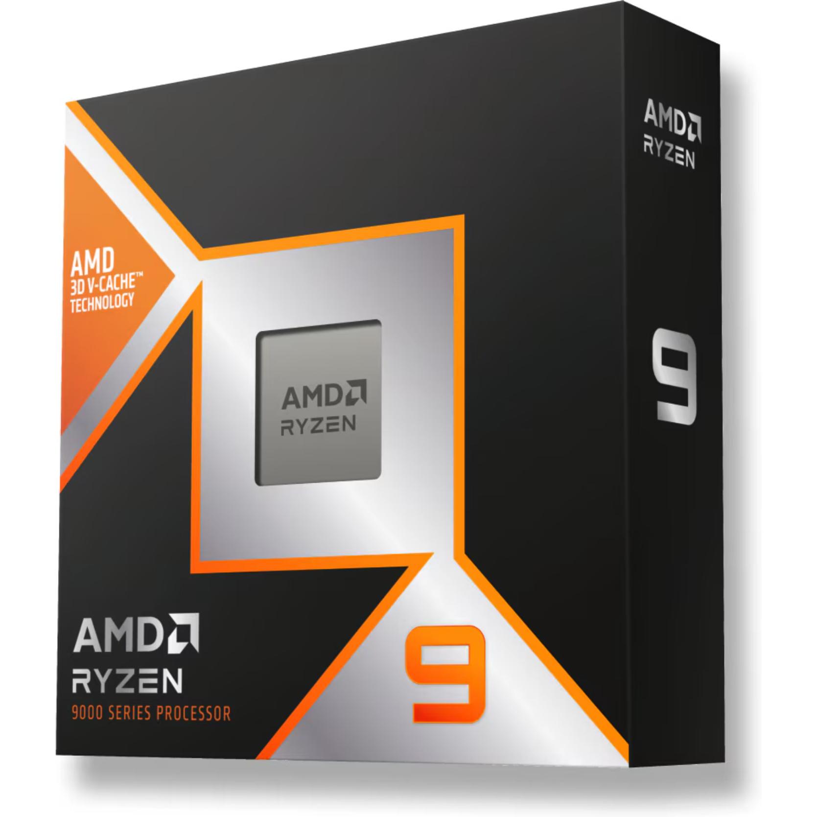 AMD Ryzen 9 9900X3D (AM5, 4.40 GHz, 12 -Core), Prozessor