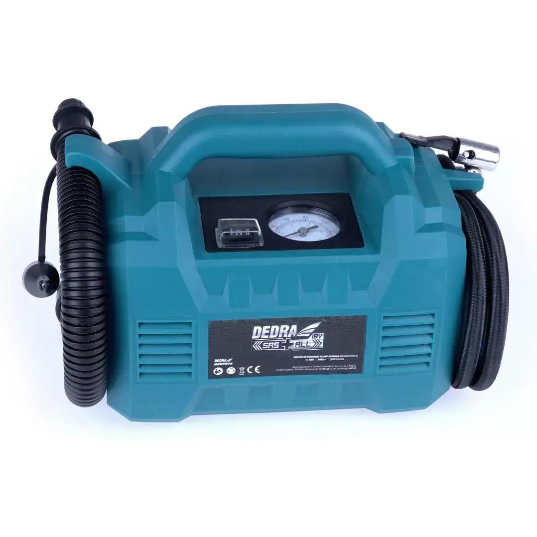 Dedra, Kompressor, Car compressor DED7073 18V (10 Bar, 235 l)
