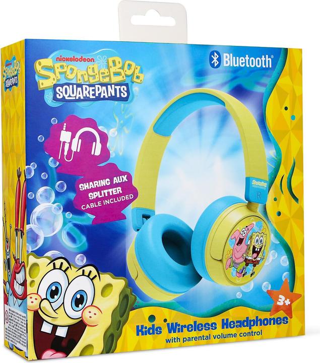 Produktbild OTL Sponge Bob - junior bluetooth koptelefoon
