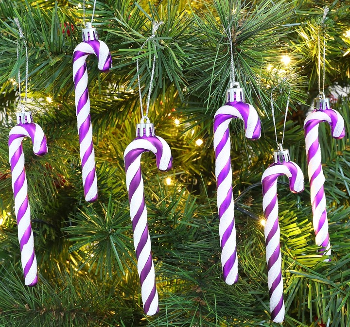 Produktbild Christmas Concepts Christbaumschmuck Zuckerstangen (6 -teilig)