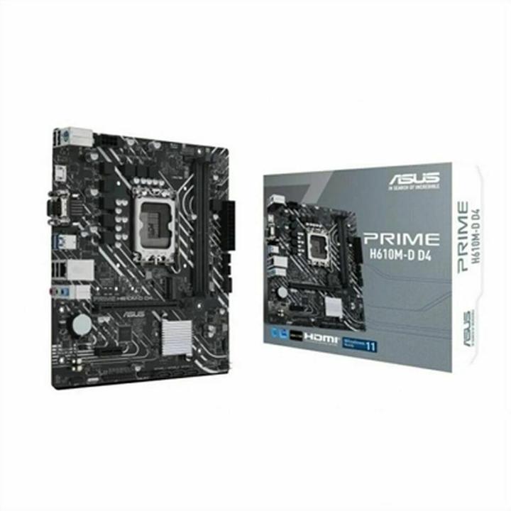 Productafbeelding ASUS PRIME H610M-D D4 (LGA 1700, Intel H610, mATX)