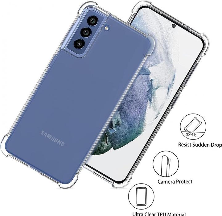 Immagine prodotto Screenguard Samsung Galaxy S21 FE Custodia Crystal Soft Airbag Bumper (Samsung Galaxy S21 FE)