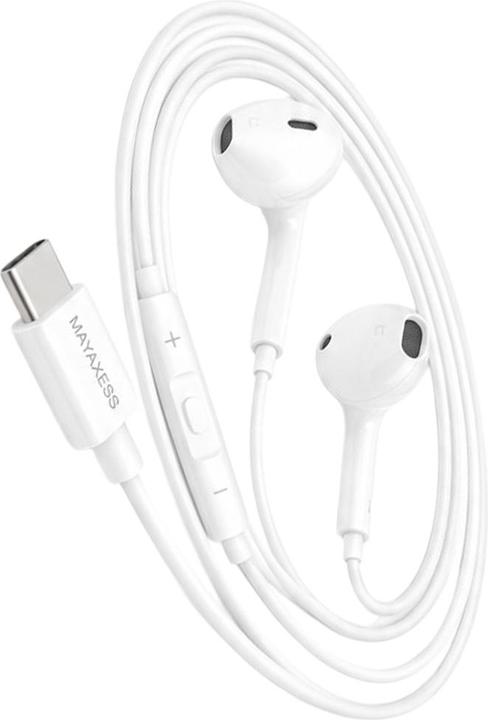 Produktbild Mayaxess USB-C Kopfhörer Galaxy S23 Ultra Kabel (Kabelgebunden)