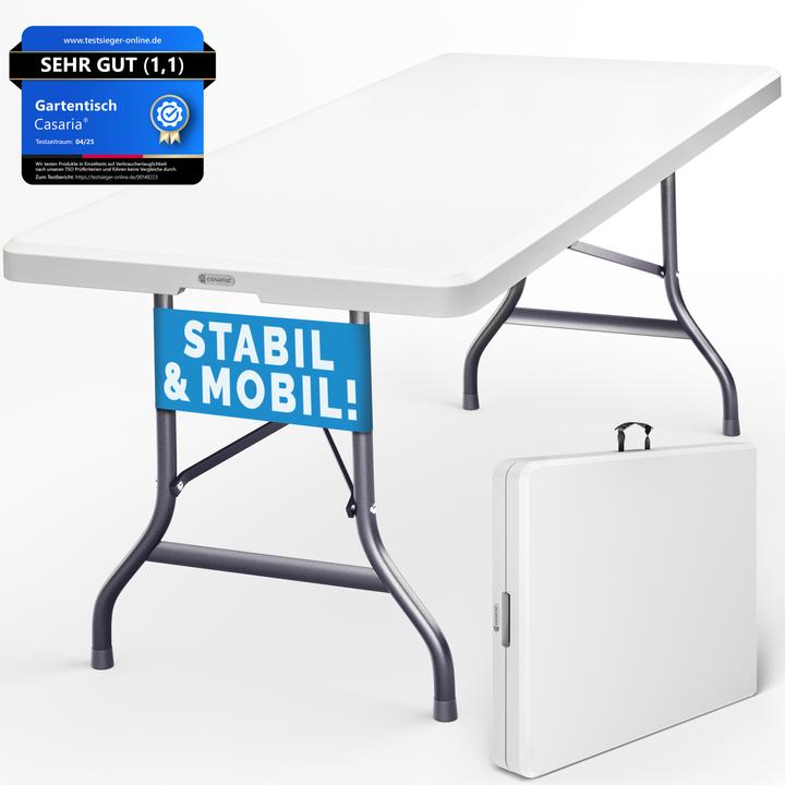 Actual product image Casaria Folding table